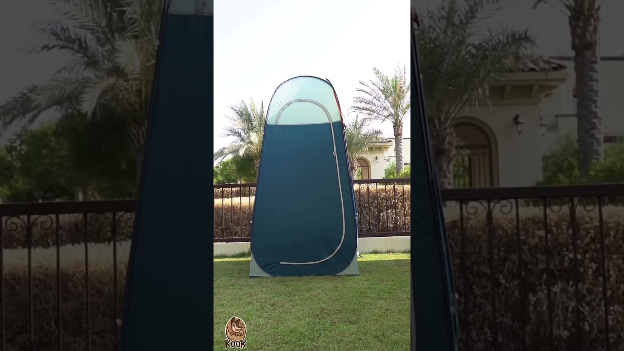 Portable camping toilet, & shower wherever you go. 🚽🚿⛺️ #kook