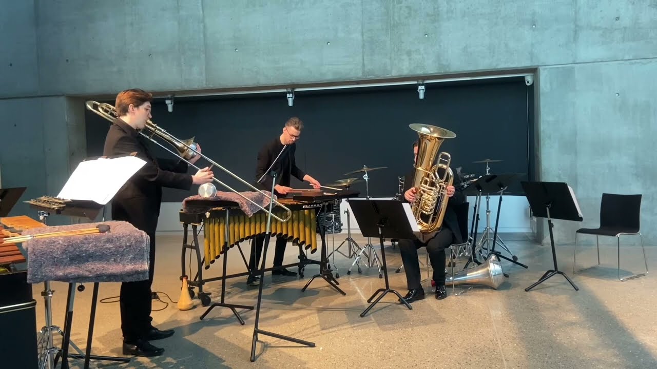 “Steamphunk” - Trio for Trombone, Tuba and Percussion by Jonas Ervolder Bové