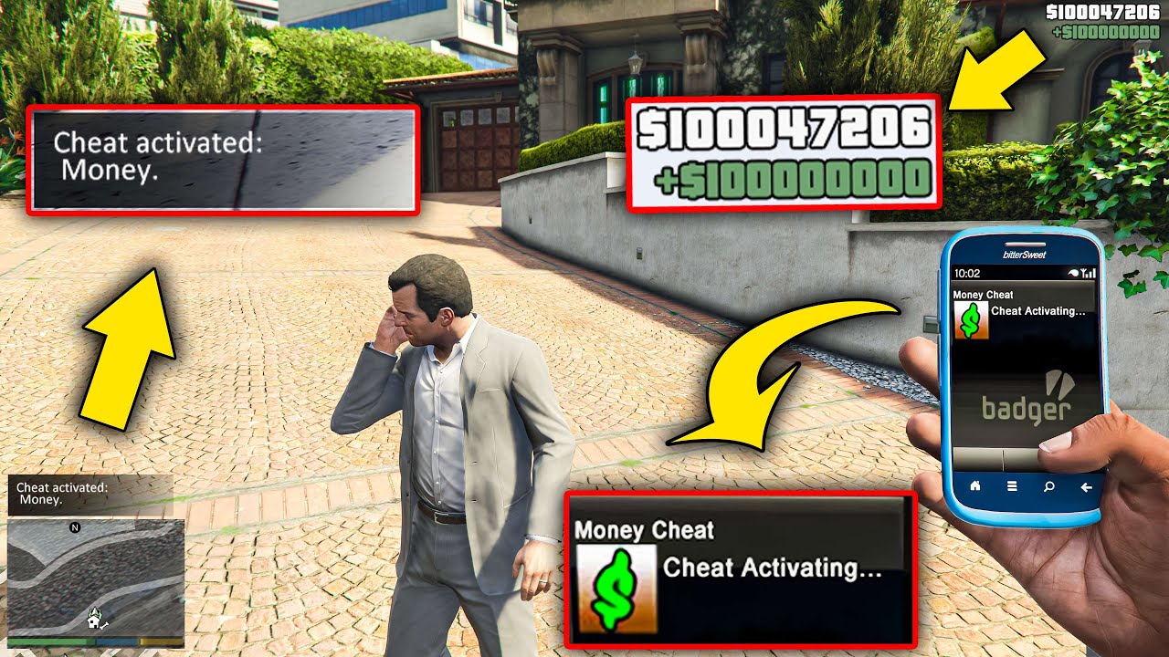 GTA 5 - All New Secret Phone Cheats! (Money Cheat, Girlfriend Cheat & more)