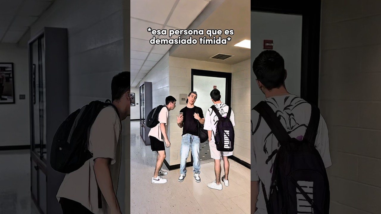 ESA PERSONA QUE ES DEMASIADO T&Iacute;MIDA 🫣 #shorts