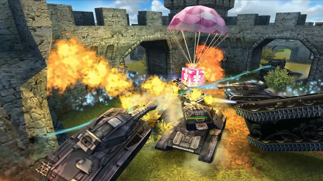 Золотые ящики в игре про танки 4