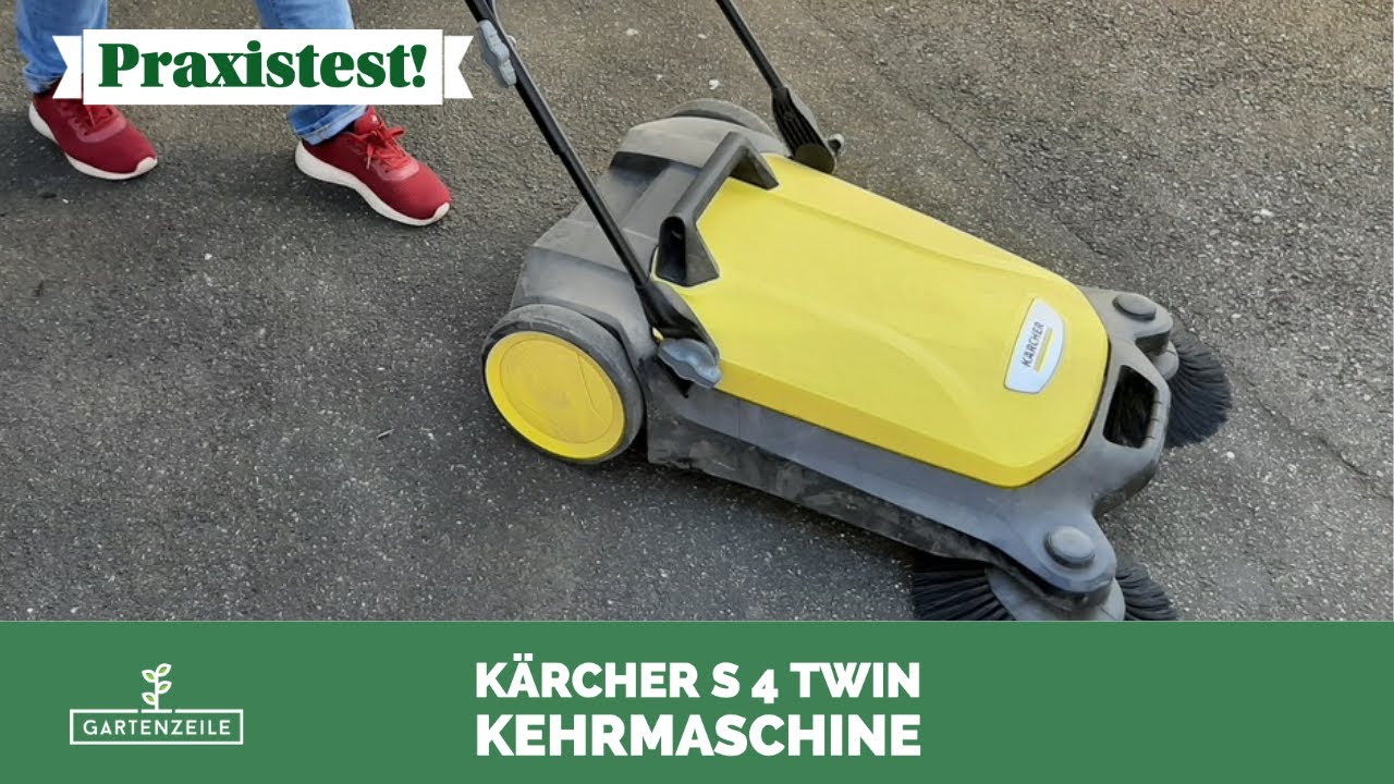 K&auml;rcher Kehrmaschine S4 Twin im Praxistest🌪 Unser Fazit!