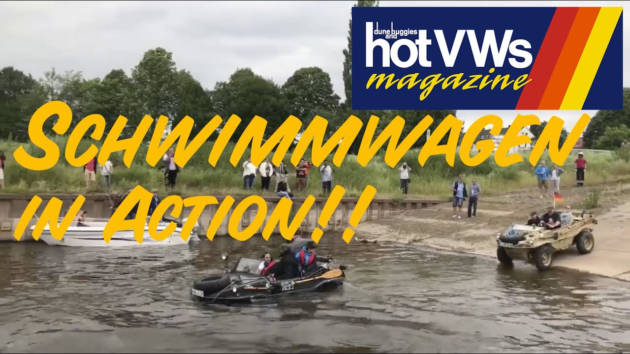 Hot VWs Magazine: Type 166 Schwimmwagen in Action!!