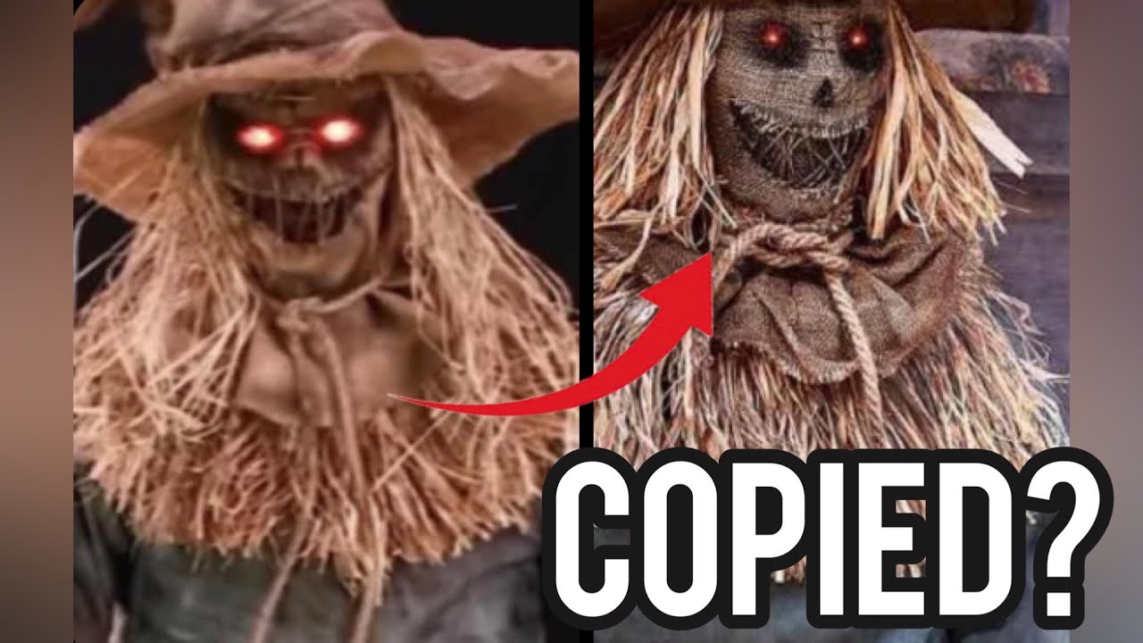 Did Spirit Halloween Copy Wicked Makers? | Spirit Halloween 2023 Scary Sitting Scarecrow