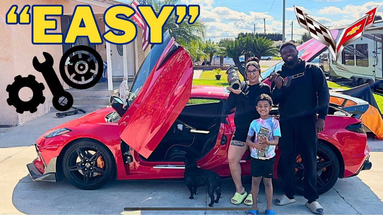 How to install High Flow Cats on the C8 Corvette ( THE EASY WAY)