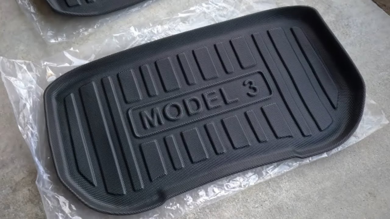 YESLAK All Weather Floor Mats | 2025 Tesla Model 3 Refresh Accessories