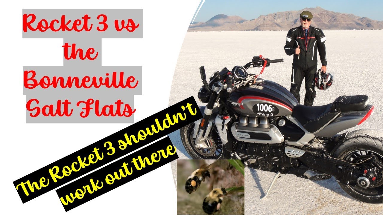 Triumph Rocket 3 vs the Salt Flats - why it shouldn't work