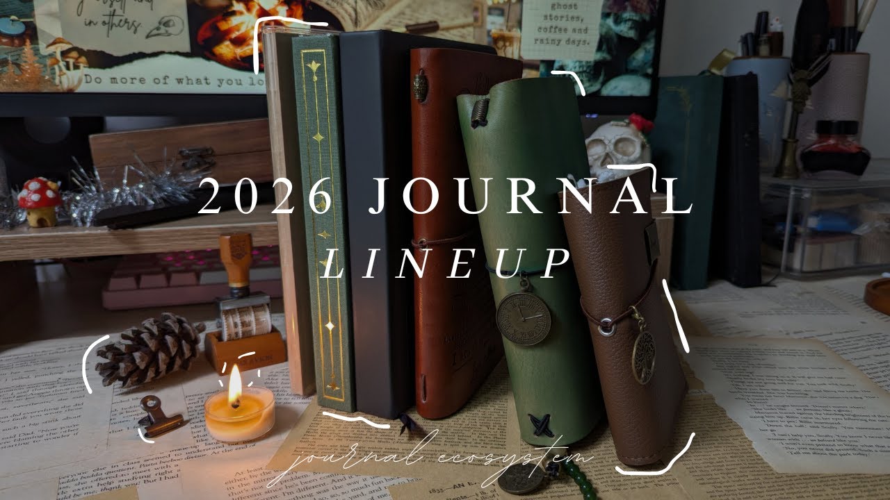 Прощаюсь с 2025 годом, пролистав свой ежедневник в стиле Bullet Journal, и представляю свою линей...