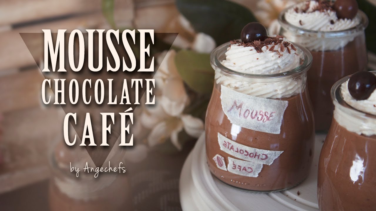 Mousse de Chocolate y Café en vasitos · Receta Fácil y Rápida