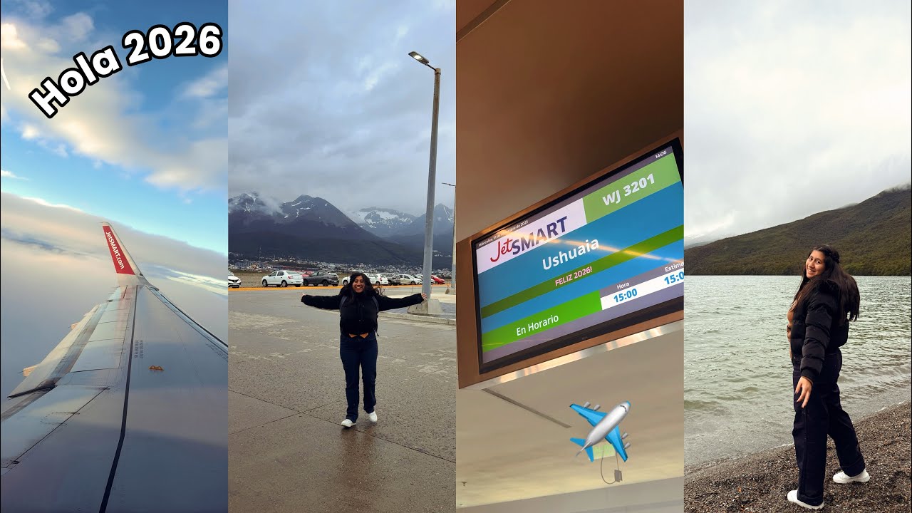 AÑO NUEVO EN USHUAIA || VLOG #travelvlog 