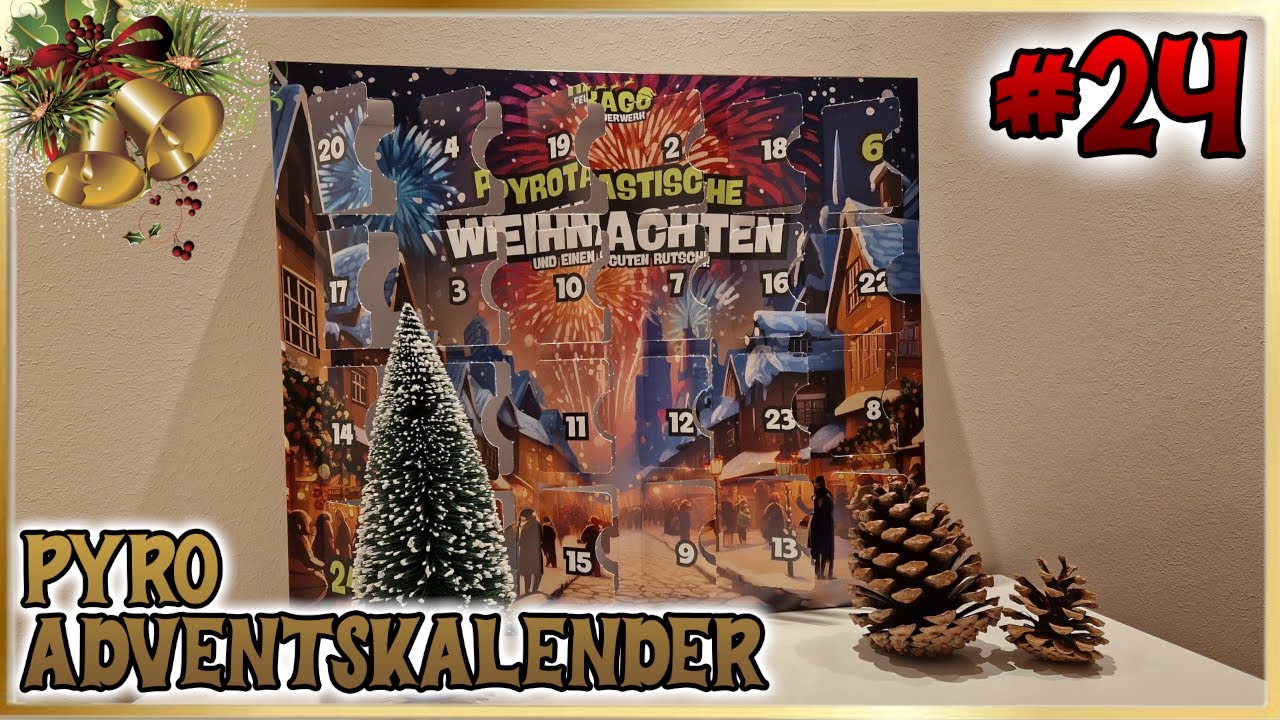 Kago Feuerwerk Adventskalender 2024 | Pyro-Adventskalender #24 | Ein Kalender im Kalender🎆