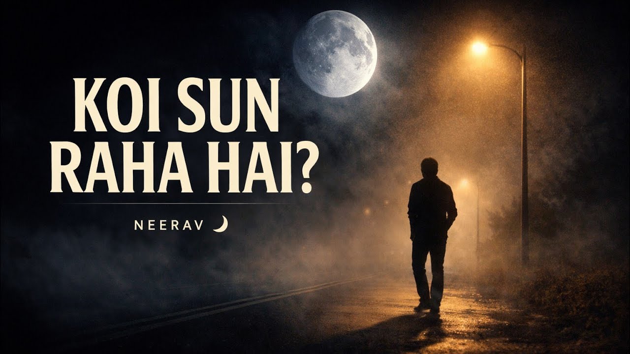 🌑 KOI SUN RAHA HAI ❓ | 🌌 Late Night Headphone Song | Neerav ✨