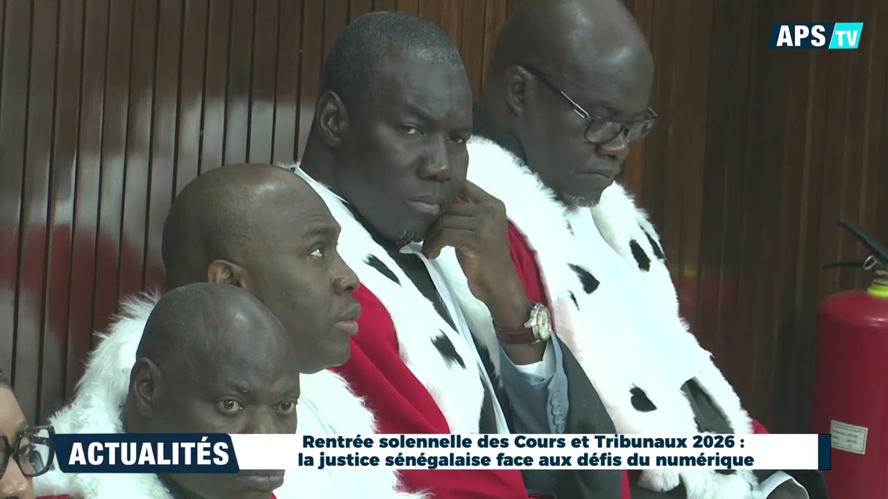 Rentrée solennelle des Cours et Tribunaux 2026 : la justice sénégalaise face aux défis du numérique