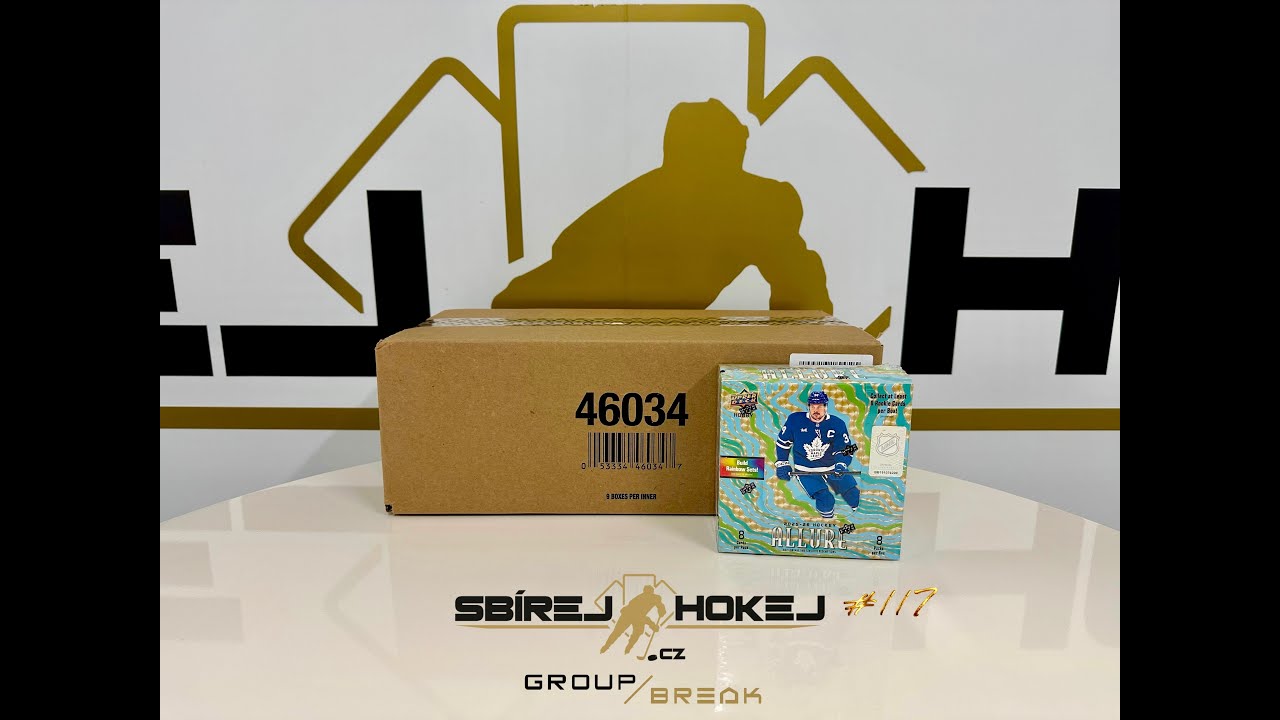 GROUP BREAK #117 TEAM BUY 2025-26 ALLURE INNER CASE živě na SbirejhokejCZ