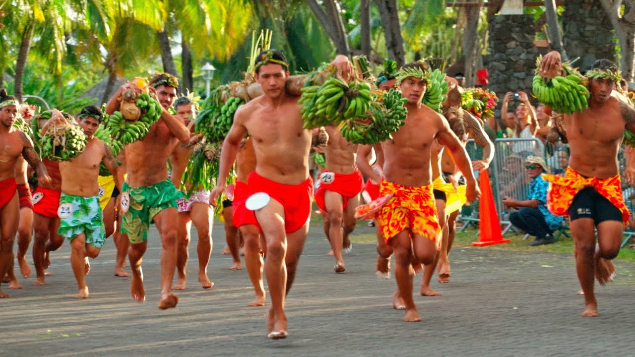 Traditional Sports Competition Tū’aro Mā'ohi | Keepin It Fresh at Heiva i Tahiti 2023!