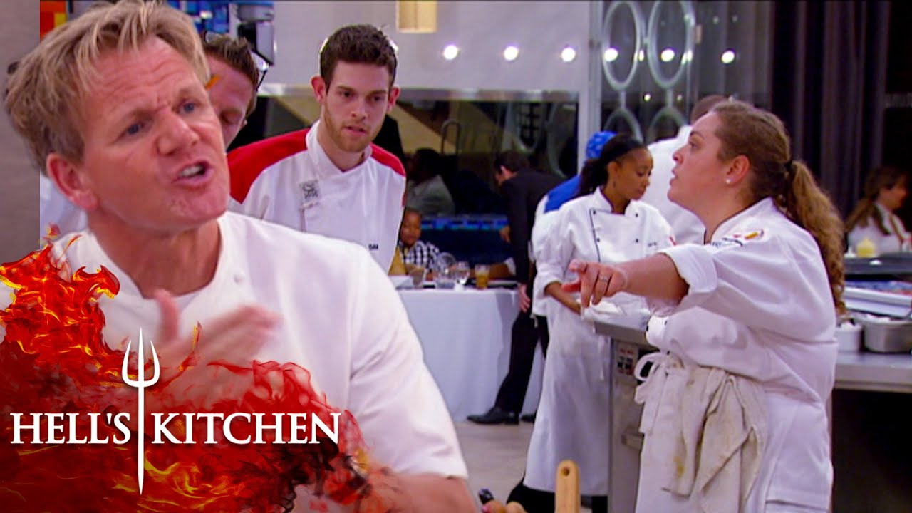 Mary & Gordon Ramsay Kick Dan Out Of Hell's Kitchen