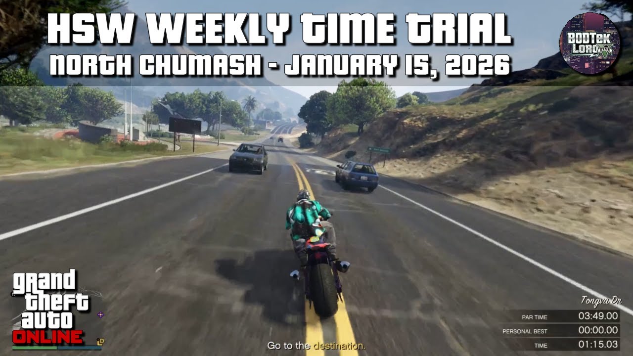 HSW Time Trial - North Chumash - Week January 15, 2026  - Grand Theft Auto Online