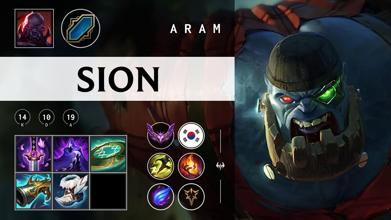 Sion ARAM - KR Master Patch 25.22