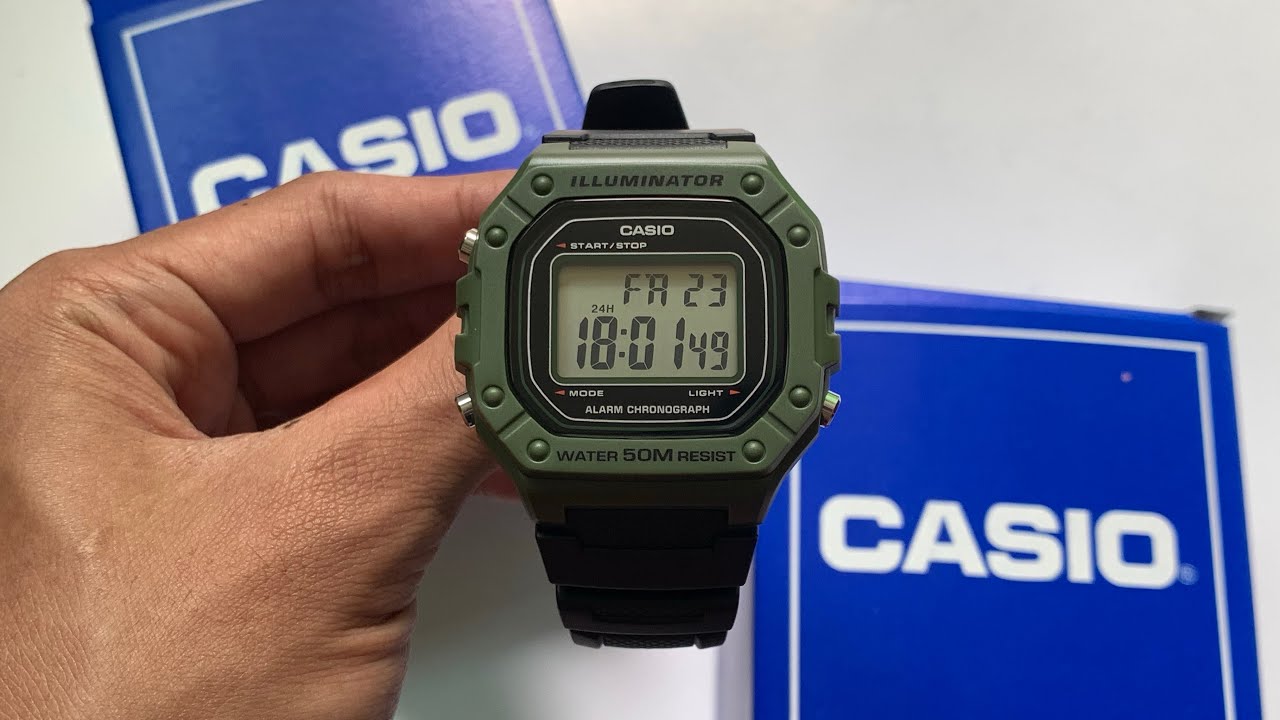 Jam Tangan Casio W218H | Terbaru 2020