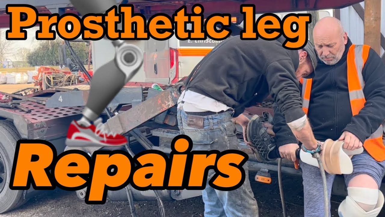 Trying to fix a trailer, a LEG 🦿🤷‍♂️, and a jetter🤔 and not having a clue about any of them.