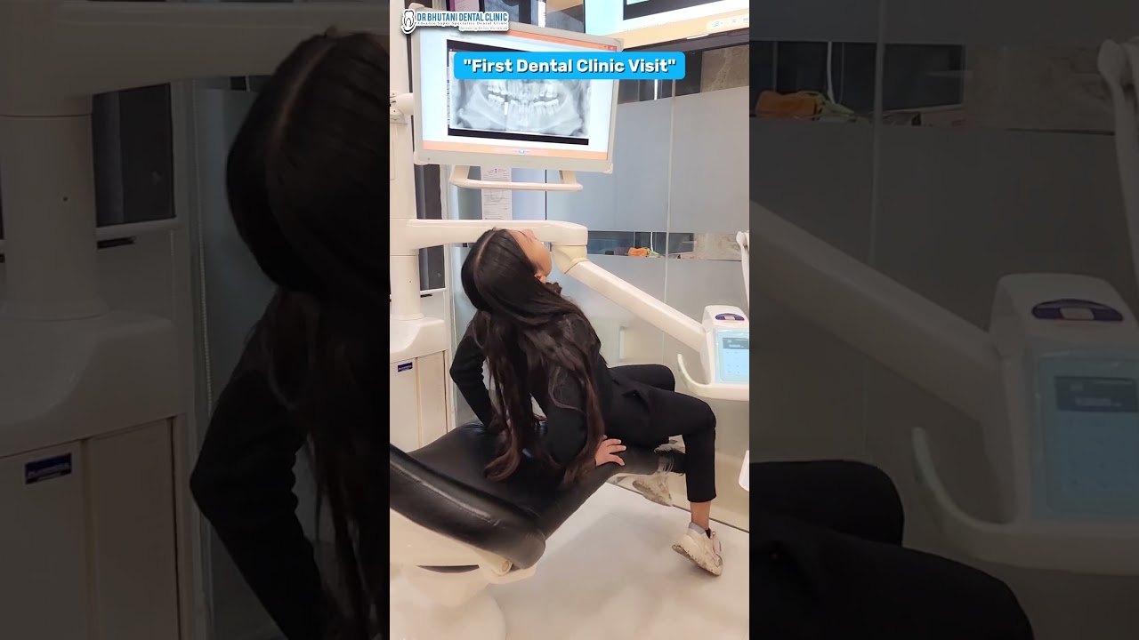 When it&rsquo;s your first dental visit, Patient enters in full Unique style, strikes a pose.