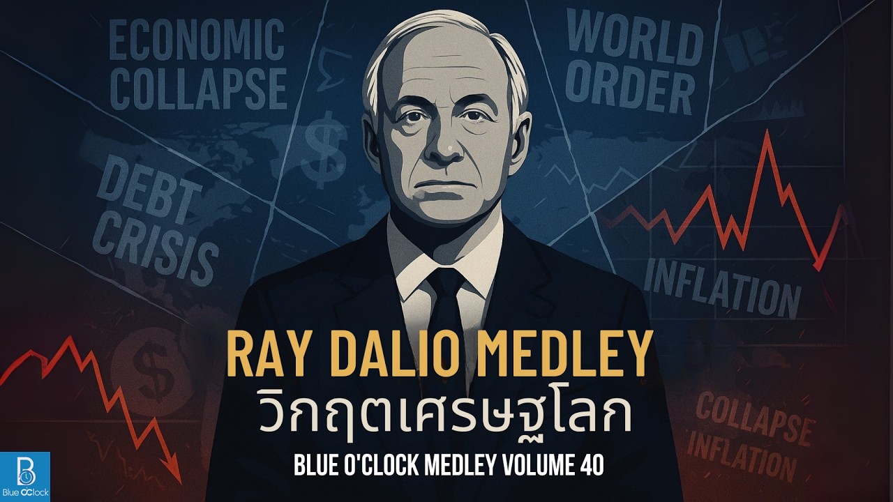 Ray Dalio เตือนโลก! วิกฤตเศรษฐกิจครั้งใหญ่กำลังมา | Blue O'Clock Medley 41