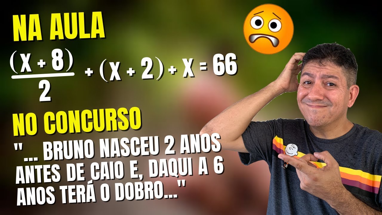 COMO INTERPRETAR UM PROBLEMA DO 1º GRAU NO CONCURSO | Prof Robson Liers | Mathematicamente