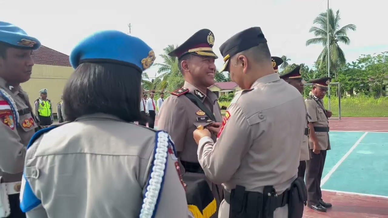 Kapolres Malaka Pimpin Sertijab Wakapolres dan Pelantikan Kabag SDM serta Kabag Log
