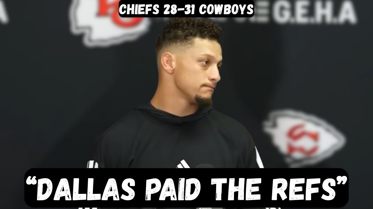 Патрик Махоумс выходит из себя после поражения &mdash; интервью после игры &mdash; Chiefs vs Cowboys