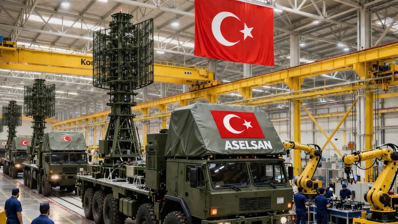 Inside Turkey’s Secret Factory: Building the Koral Electronic Warfare System (Full Process)