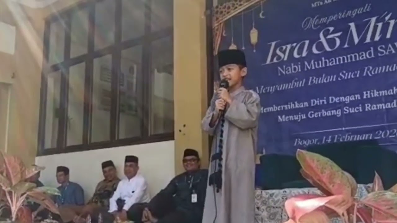 Pidato Isro Mi'raj Nazril Harisul Haq