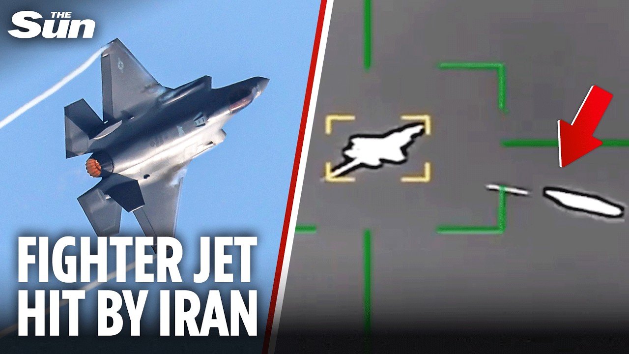 American fighter jet hit by Iran as Trump’s fighter jet makes emergency landing