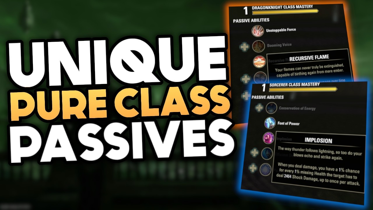 Wzmocnienia czystej klasy &ndash; unikalne pasywne umiejętności czystej klasy pojawią się (najpewniej) w aktualizacji 50
