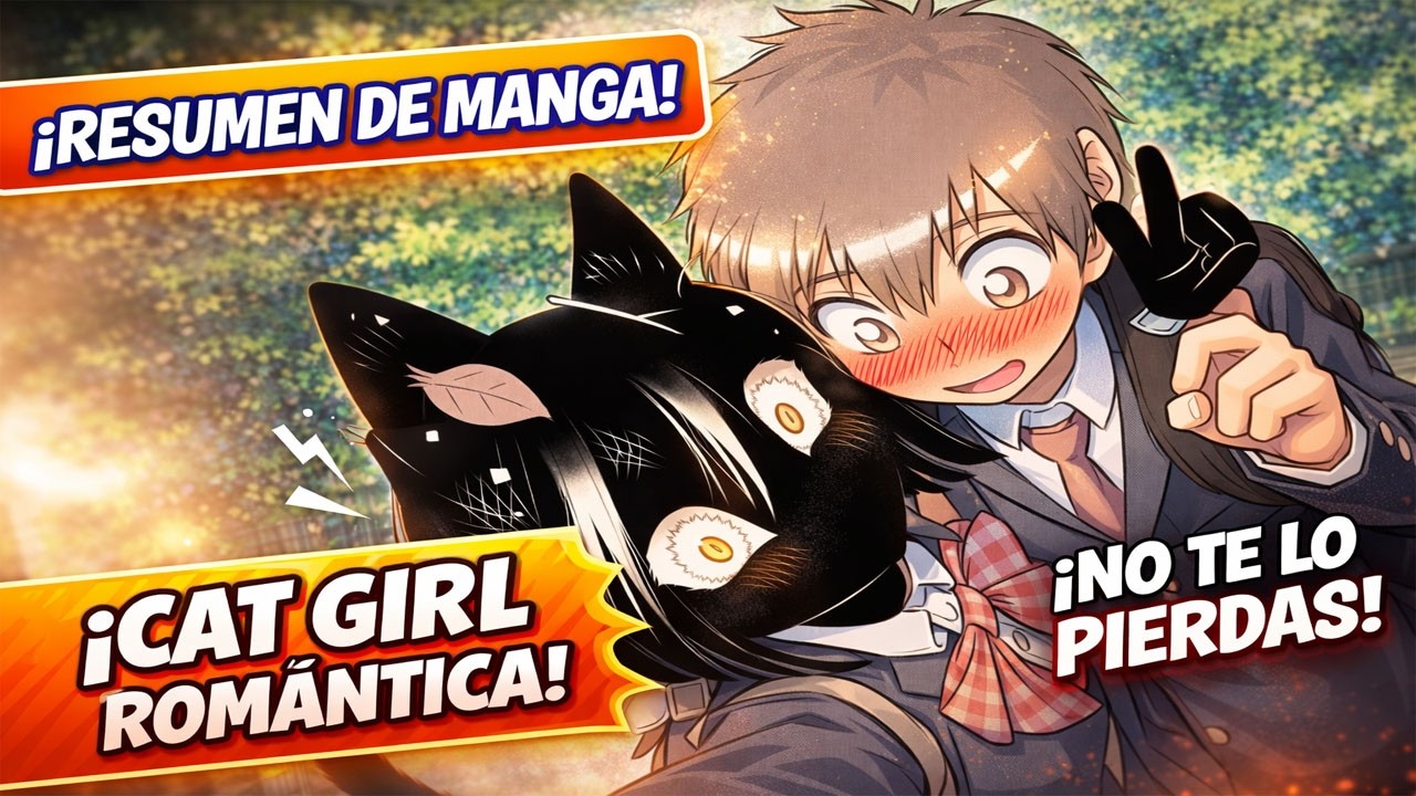 El Secreto de la Chica Gato que Cambió la Vida del Chico Más Tímido de la Escuela | Manga Resumen