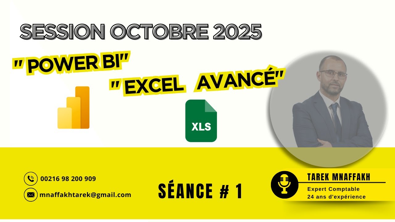 Session Octobre 2025 _ Formation Power BI et Excel avancée _ Séance # 1