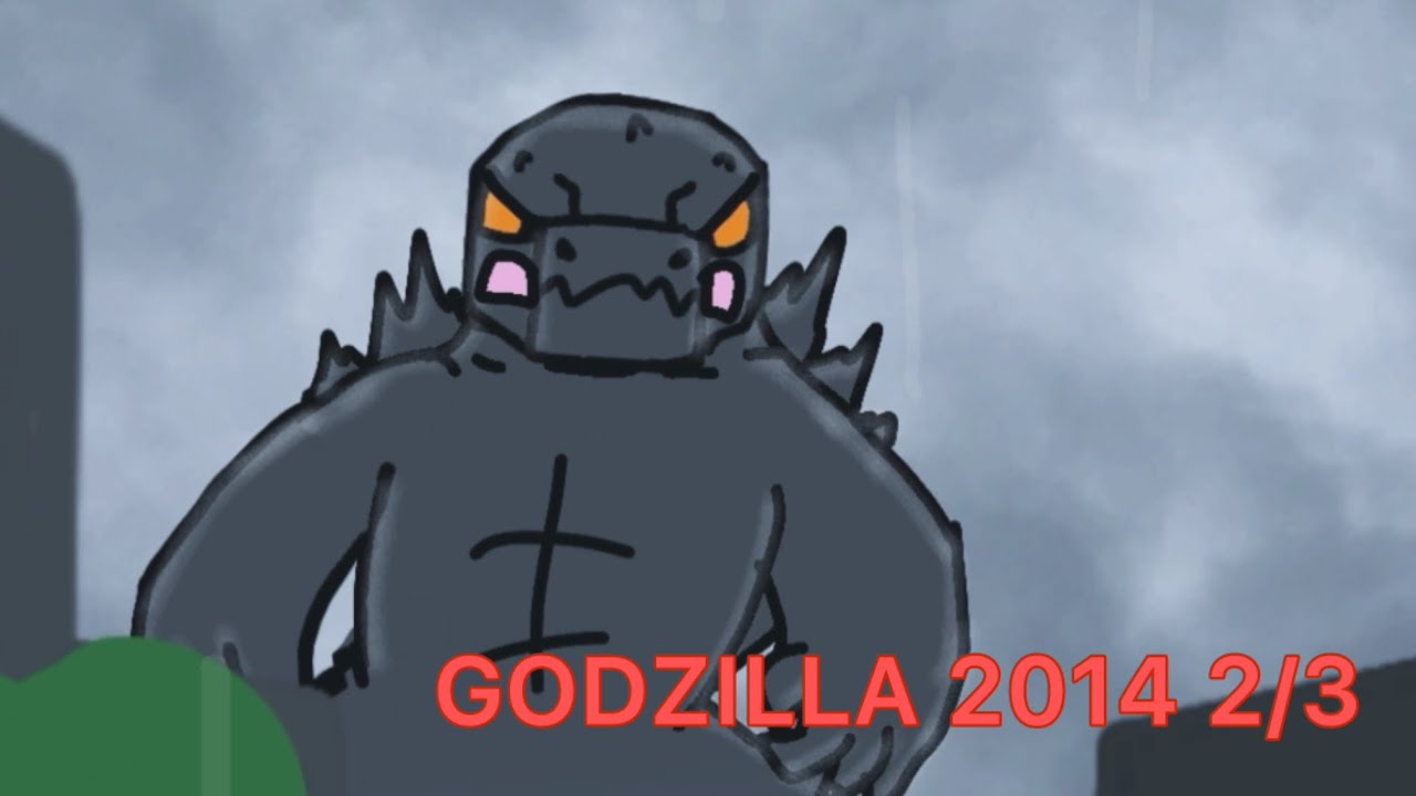 Godzilla 2014 Animated part 2/3.