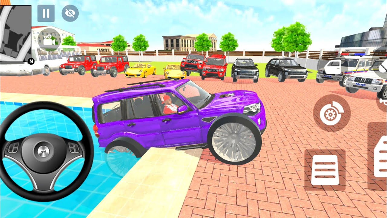 Modified Police Car 🚨 Gangster Life in Indian Streets | Open WorldGame game for android 🔥