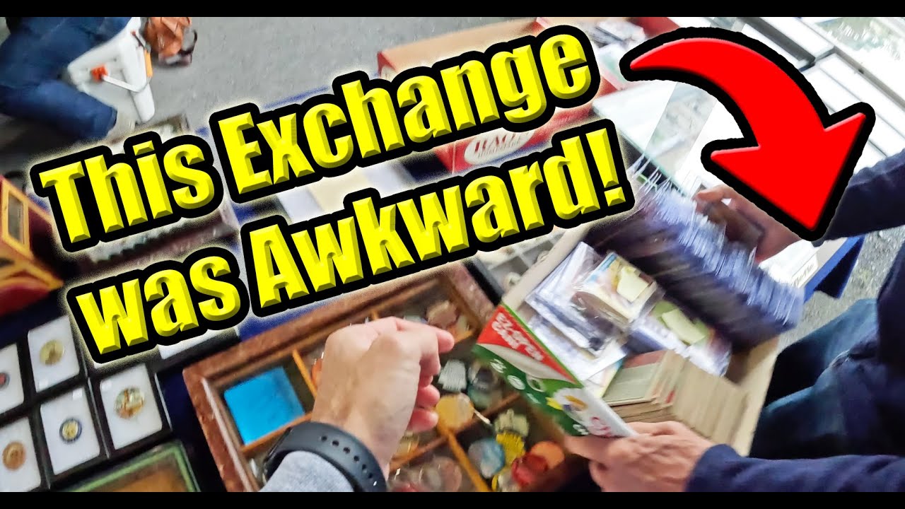 He Wouldn’t Let Me Look at These Vintage Baseball Cards: Flea Market Sports Treasure Hunting
