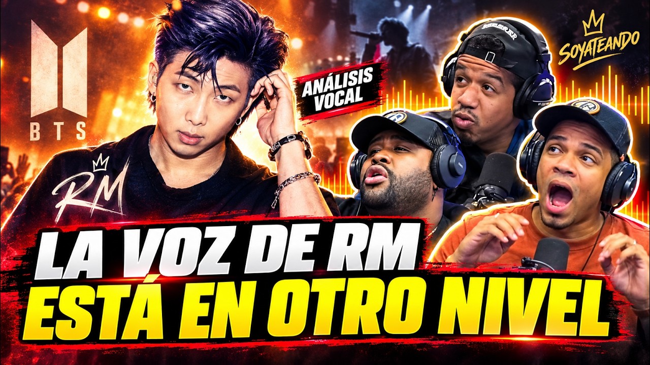 RM DE BTS REACCIONAMOS Y ANALIZAMOS SU VOZ