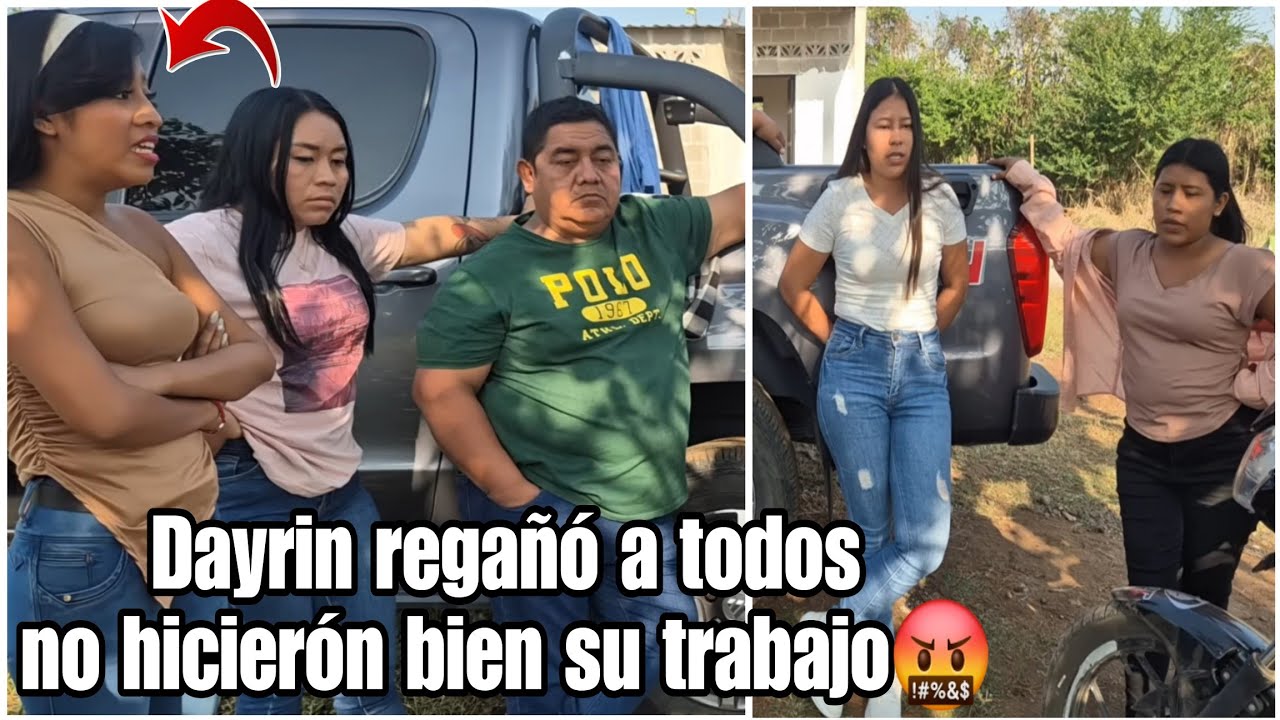 Hoy si se Enojó Dayrin no le Importó que sea Hermana del Jefe También le Peló la Cara😡