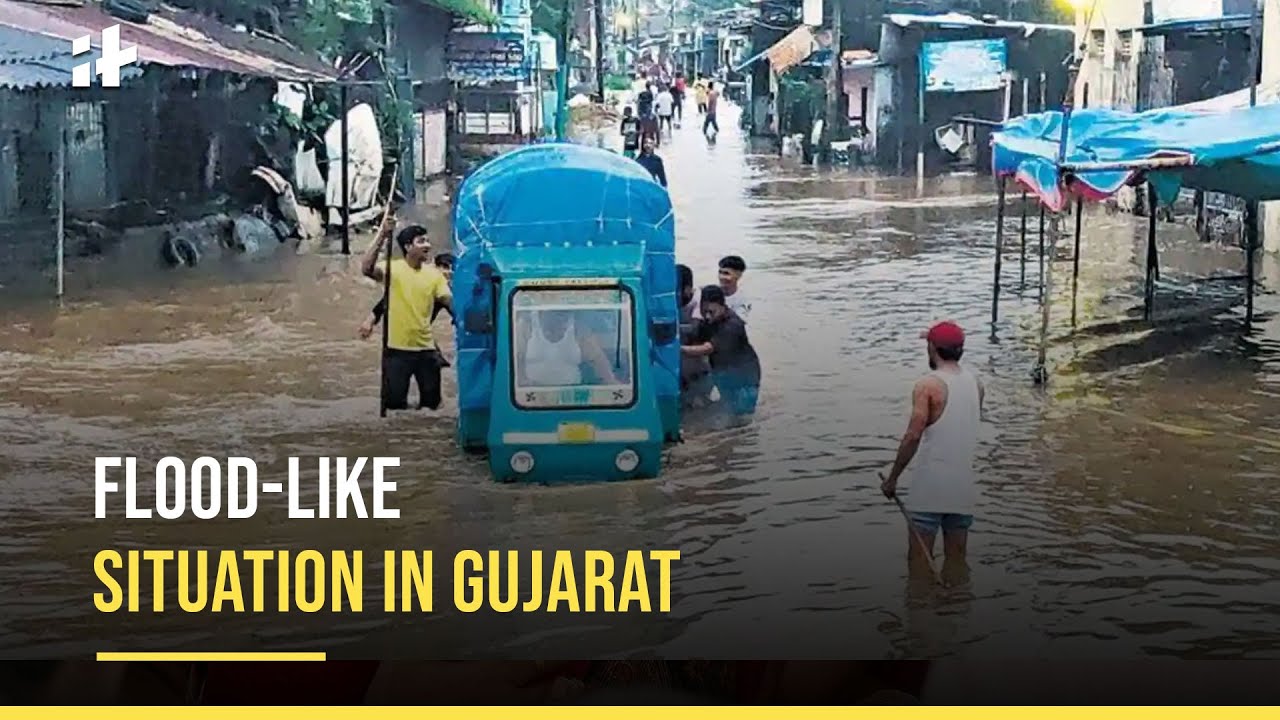 Gujarat Floods: Over 3000 People Evacuated As Heavy Rain Pounds Gujarat