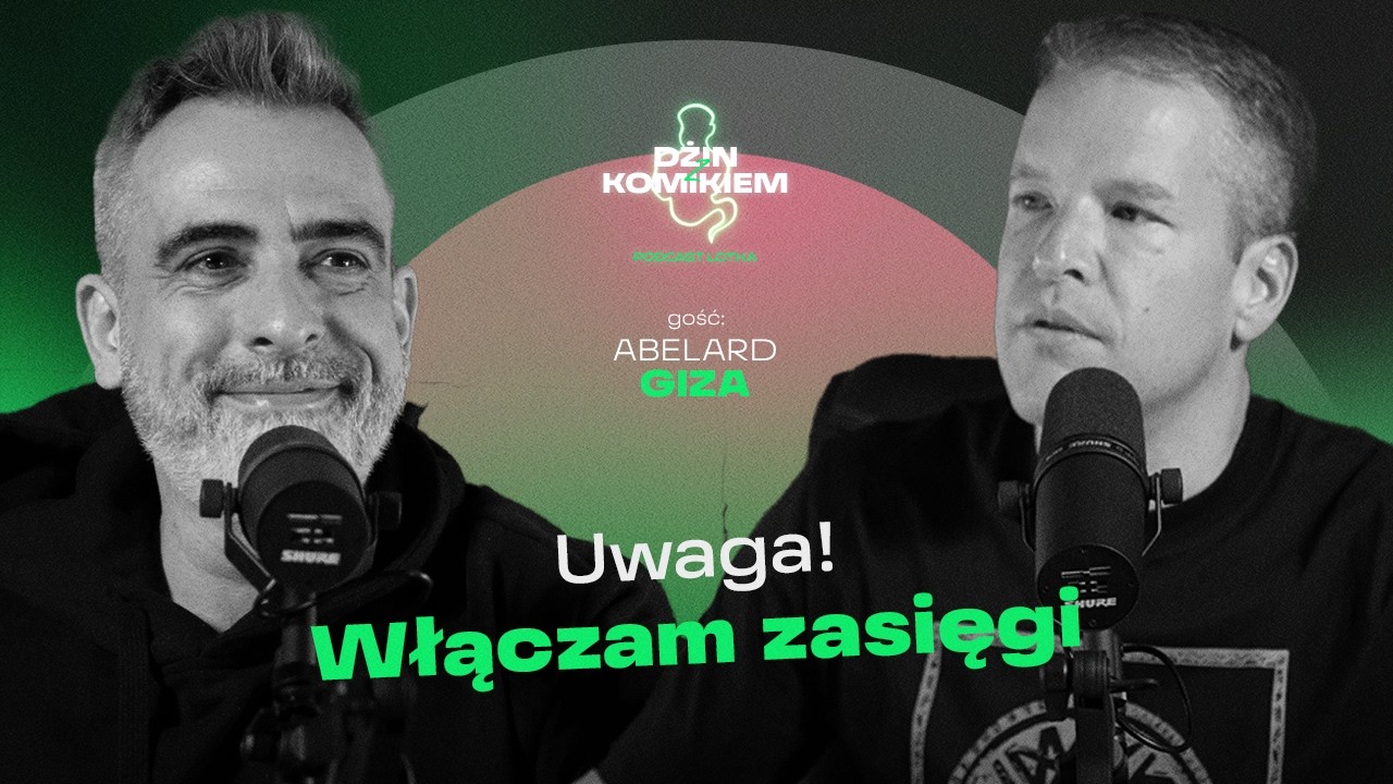 Dżin z komikiem (podcast Lotka) | Gość: Abelard Giza | Odcinek 27