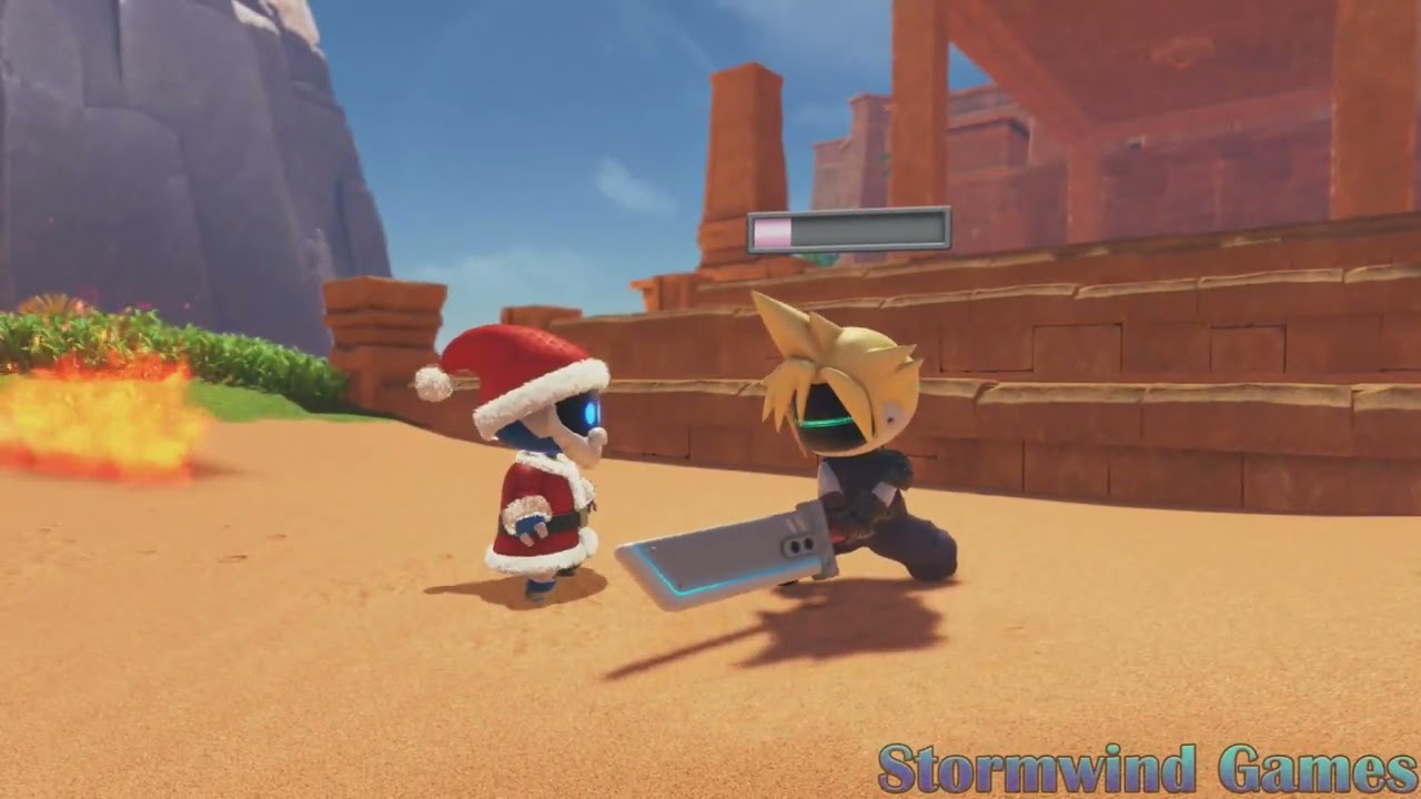 Astro Bot - Final Fantasy VII Cloud Strife And Sephiroth Bots | Stormwind Games