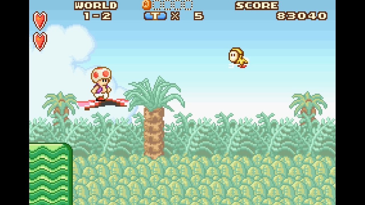 SUPER MARIO ADVANCE | MUNDO 1-2