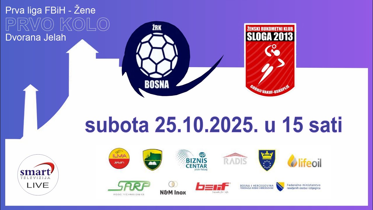 ŽRK BOSNA Tešanj - ŽRK SLOGA 2013 Gornji Vakuf-Uskoplje