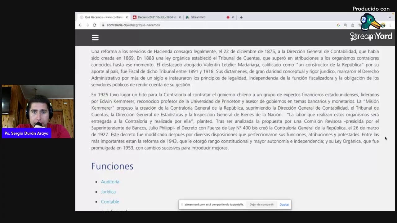 Serie Educaci&oacute;n C&iacute;vica: &iquest;Qu&eacute; es la Contralor&iacute;a General de la Rep&uacute;blica? CGR Chile