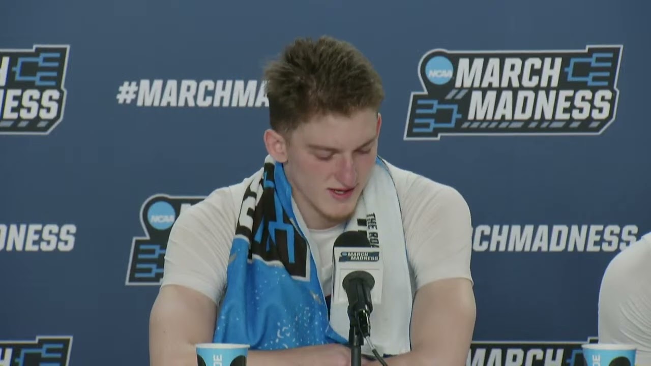 American University First Four Postgame Press Conference - 2025 NCAA Tournament