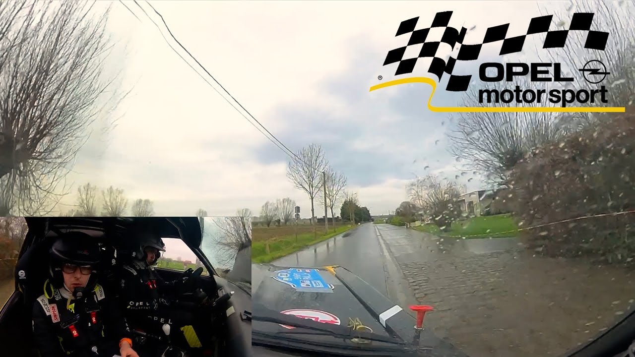 Short rally Moorslede 2024 Onboard | Opel Ascona A | SS 1 Moorslede