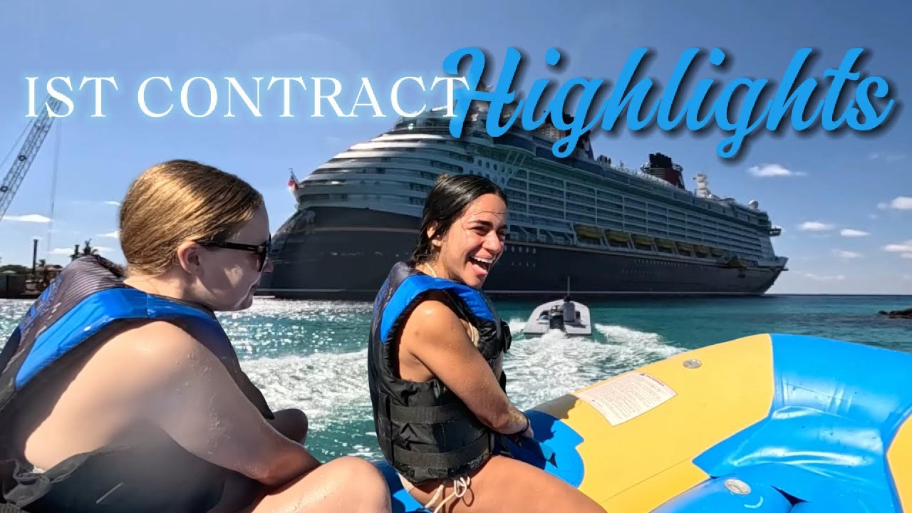 1st Contract Highlights ✨ Banana Boat at Castaway Cay / Jamaica / Cayman Islands