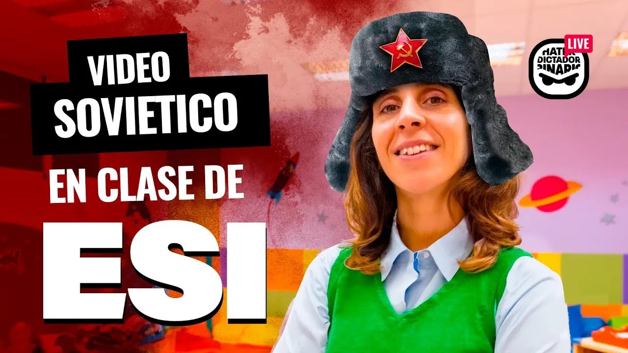 Jardín de infantes enseña video SOVIETICO en clase de ESI